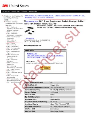 150212-6002-TB datasheet  