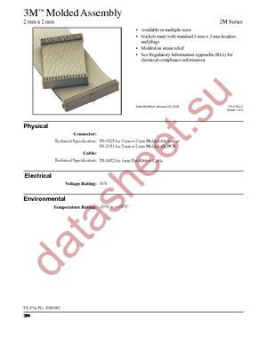 2M-ACAC-040-3625-012.0 datasheet  