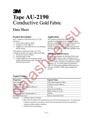 AU-2190 datasheet  