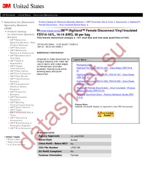 FDV14-187L datasheet  