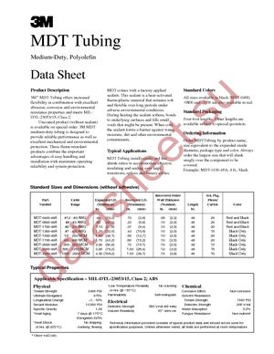 MDT-1100-48A-BLACK datasheet  