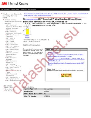 MV10-10FBX datasheet  