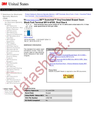 MV14-6FBX datasheet  