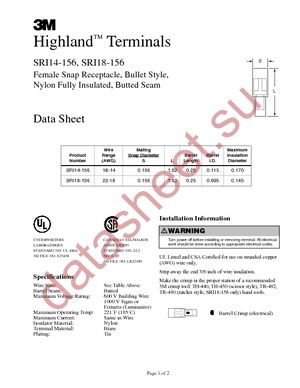 SRI14-156L datasheet  