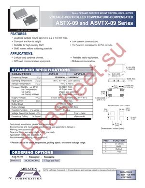ASVTX-09-14.400MHZ datasheet  