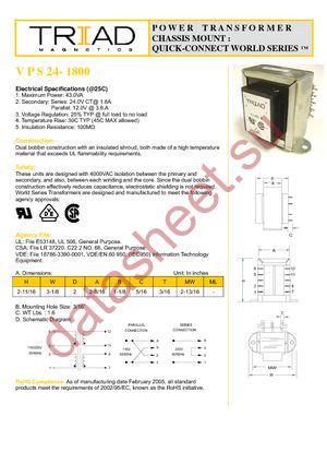 6K1VF datasheet  