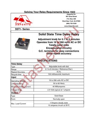 SST1-1A288AD01 datasheet  