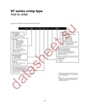 97-60-10 datasheet  