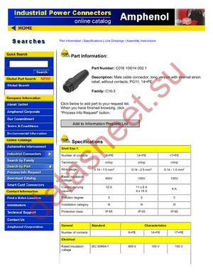 C016-10I014-002-1 datasheet  