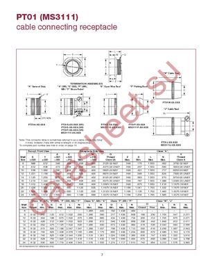 PT01A-20-24S(SR) datasheet  