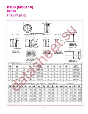 PT06A-20-27P(SR) datasheet  