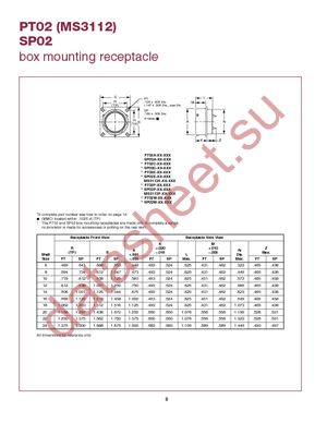 PT07A-14-15P(SR) datasheet  