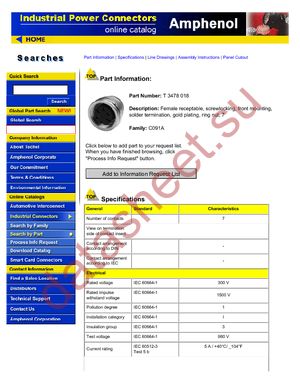 T3478-018 datasheet  