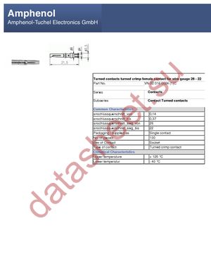 VN02-016-0024-1C datasheet  