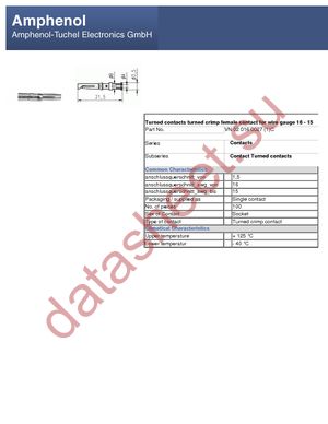 VN02-016-0027-1C datasheet  