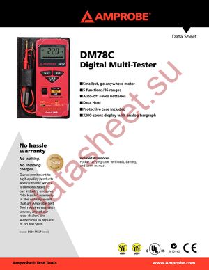 DM78C datasheet  