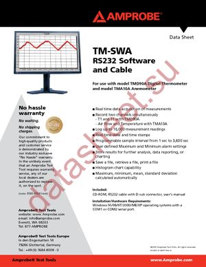 TM-SWA datasheet  