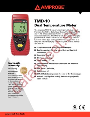 TMD10 datasheet  