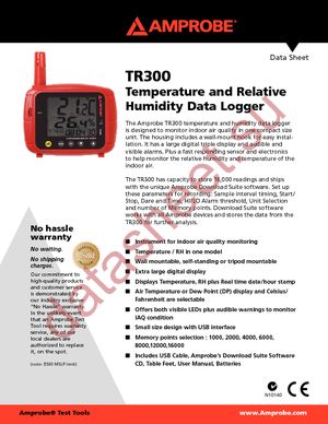 TR300 datasheet  