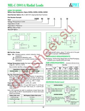 CKR06BX105KR datasheet  