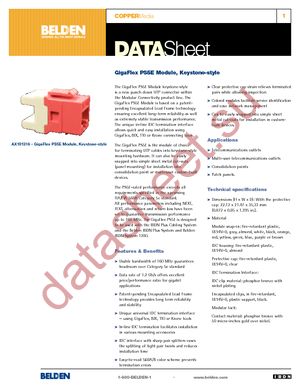 AX101309 datasheet  