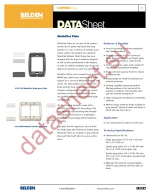 AX101438 datasheet  