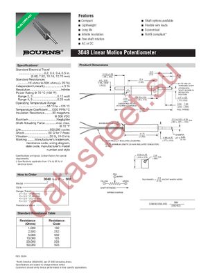 3048L-5-502 datasheet  