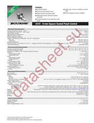 3310Y-001-202L datasheet  