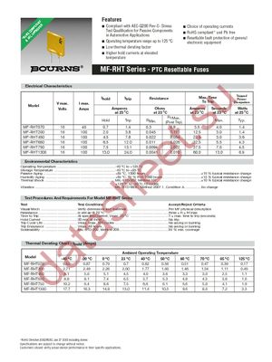 MF-RHT200-2 datasheet  