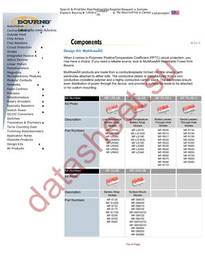 MF-RLAB-H datasheet  
