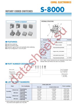 S-8010 datasheet  