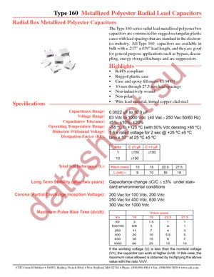 160105J250N-F datasheet  