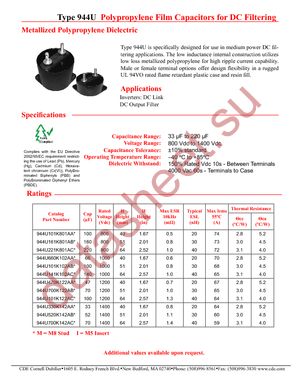 944U660K102AAM datasheet  