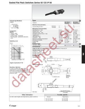 83123005 datasheet  