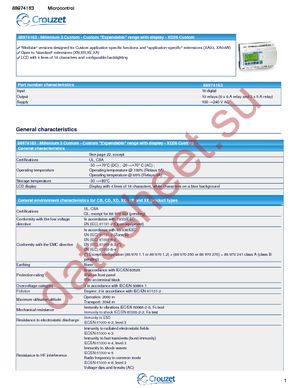 88974163 datasheet  