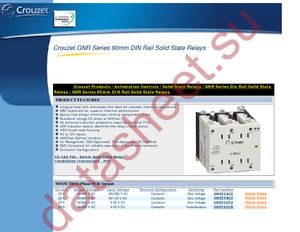 GNR25BCZ datasheet  