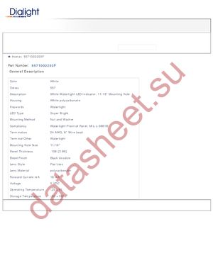 557-1002-203F datasheet  