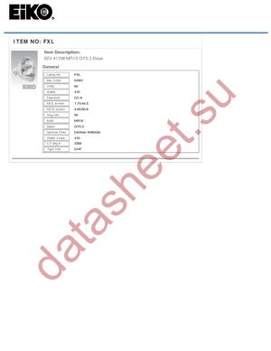 FXL datasheet  