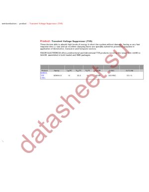 BZW04-15B datasheet  