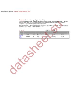 BZW04-19B datasheet  