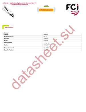 HT-0102 datasheet  