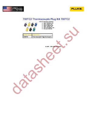 FLUKE-700TC2 datasheet  