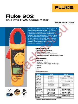 FLUKE-902 datasheet  