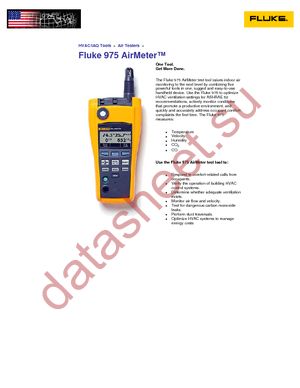 FLUKE-975V datasheet  