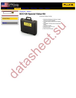 SCC120E datasheet  