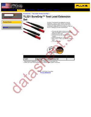 TL221 datasheet  