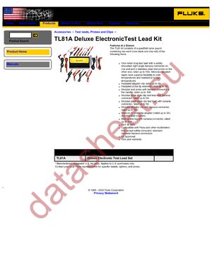 TL81A datasheet  