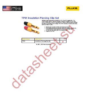 TP81 datasheet  