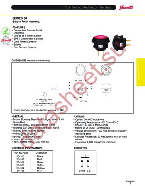 30-101 datasheet  