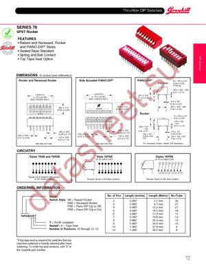 76PSB05T datasheet  